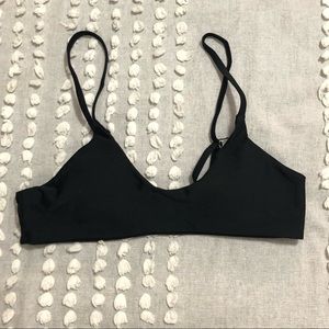 Black Swimwear Bikini Top